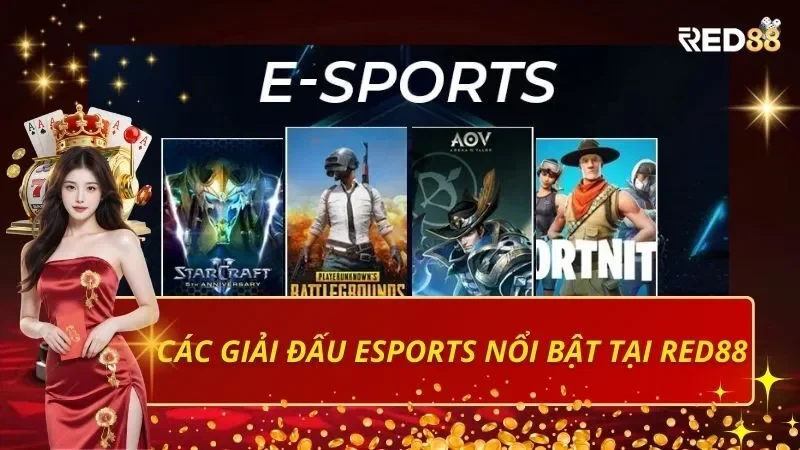 Giải đấu eSports nổi bật tại Red88 thumb